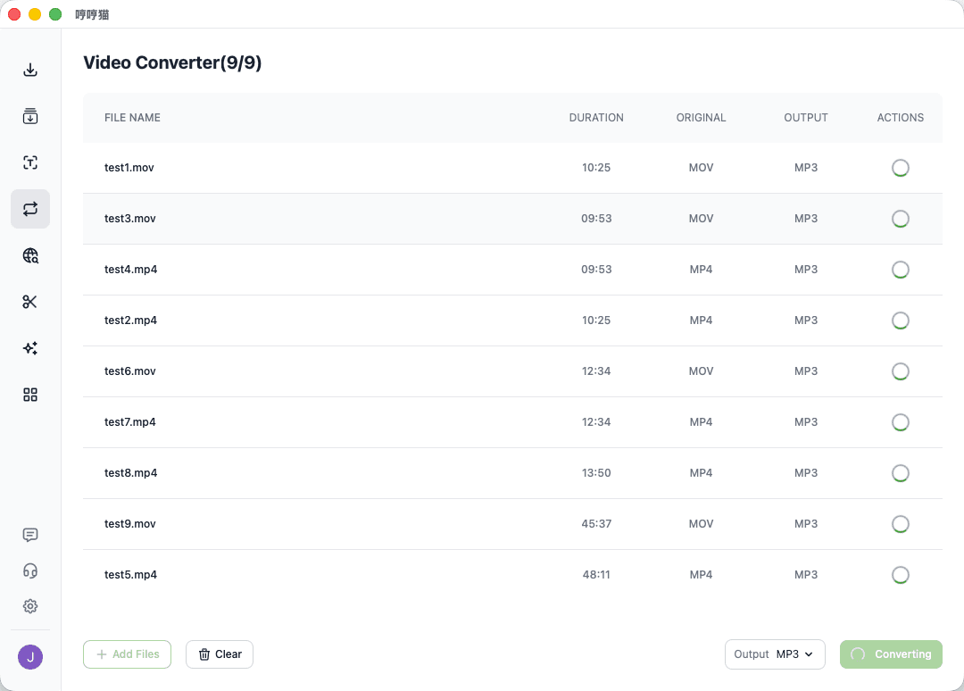 Conversion local privada sin carga a la nube